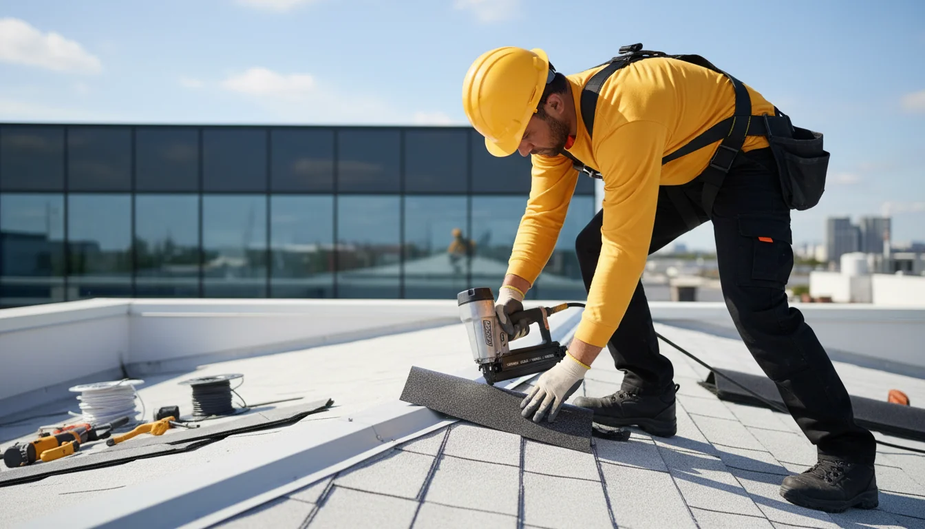 Ridge Cap Installation